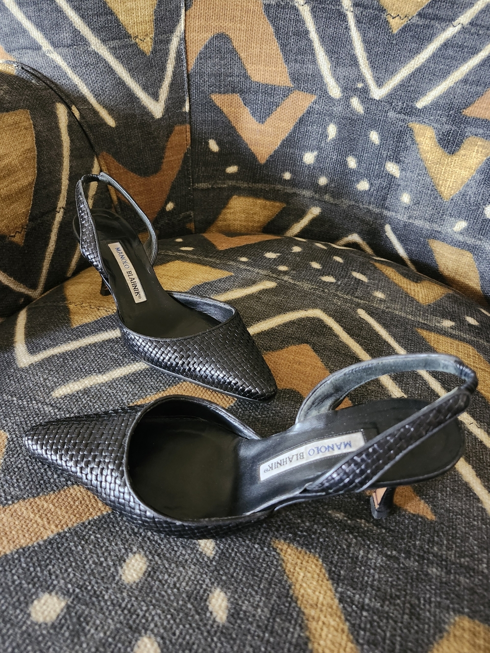 Manolo Blahnik Carolyne Slingbacks - Size 36